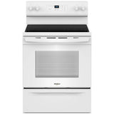 Whirlpool 30 in. 5.3 cu. ft. Electric Range with Radiant Burners - White (WFES3030RW)