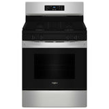 Whirlpool 30 in. 5 cu. ft. Gas Range with 4 Sealed Burners - Stainless Steel