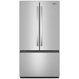 Whirlpool 36 in. 31.0 cu. ft. French Door Refrigerator with Internal Water Dispenser -Fingerprint Resistant Stainless Steel