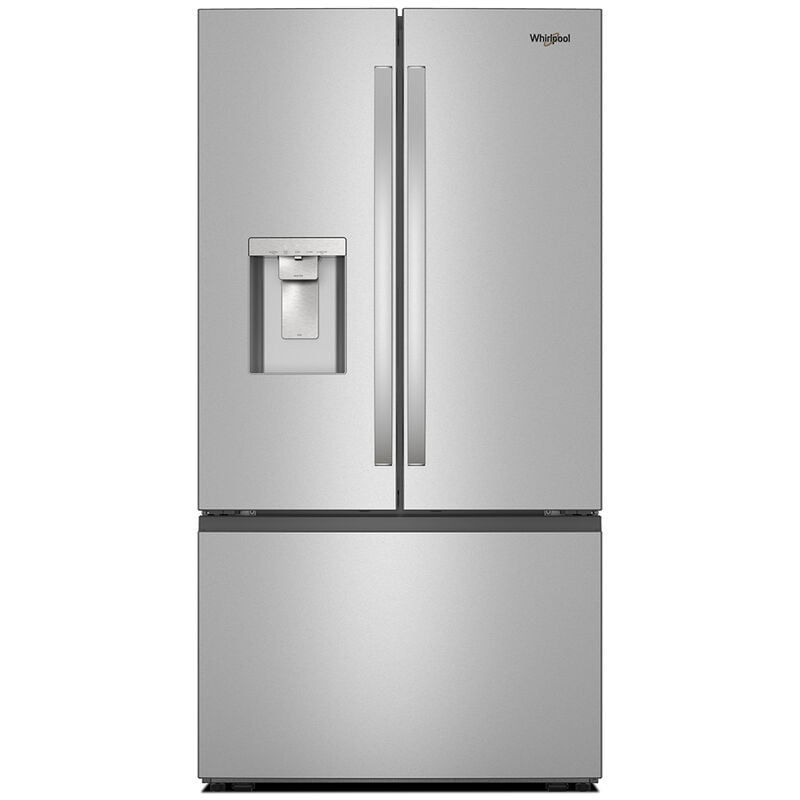 Whirlpool 36 in. 30.0 cu. ft. French Door Refrigerator with Ice & Water Dispenser - Fingerprint Resistant Stainless Steel