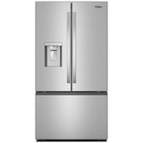 Whirlpool 36 in. 30.0 cu. ft. French Door Refrigerator with Ice & Water Dispenser - Fingerprint Resistant Stainless Steel