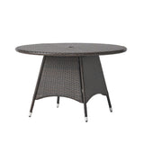 Corsica - Round Dining Table - Brown