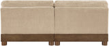 Turin - Chenille Fabric Upholstered Modular Sectional - Beige