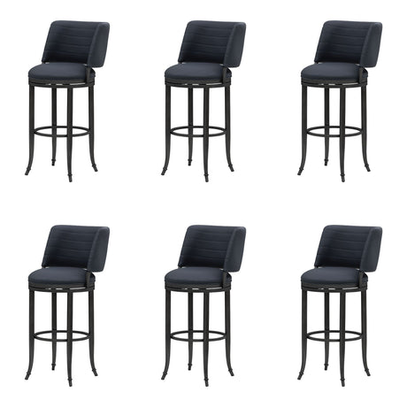 Torres - Upholstered Swivel Barstool
