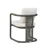 Dorado - Outdoor Dining Chair (Set of 2) - Off-White / Gray