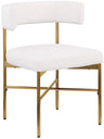 Rivage - Durable Dining Chair With Gold Frame (Set of 2)