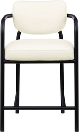 Serava - Vegan Leather Upholstered Bar Stool