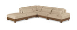 Turin - Fabric Upholstered 5 Piece Modular Sectional