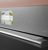 Café CKD70DM2NS5 double wall oven handle detail