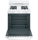 Hotpoint(R) 30" Free-Standing Gas Range - (RGBS300DMWW)