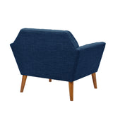 Modern Lounge Chair With Button Tufting