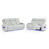 Julian - Set With Power Recliner, LED Lighting & Speaker