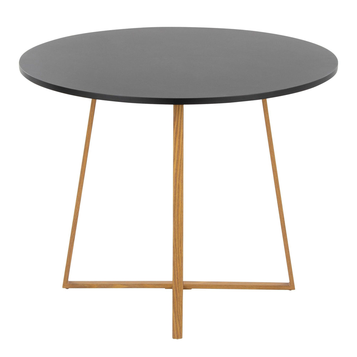 Cosmo - Dining Table - Natural Wood Metal Base