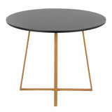 Cosmo - Dining Table - Natural Wood Metal Base