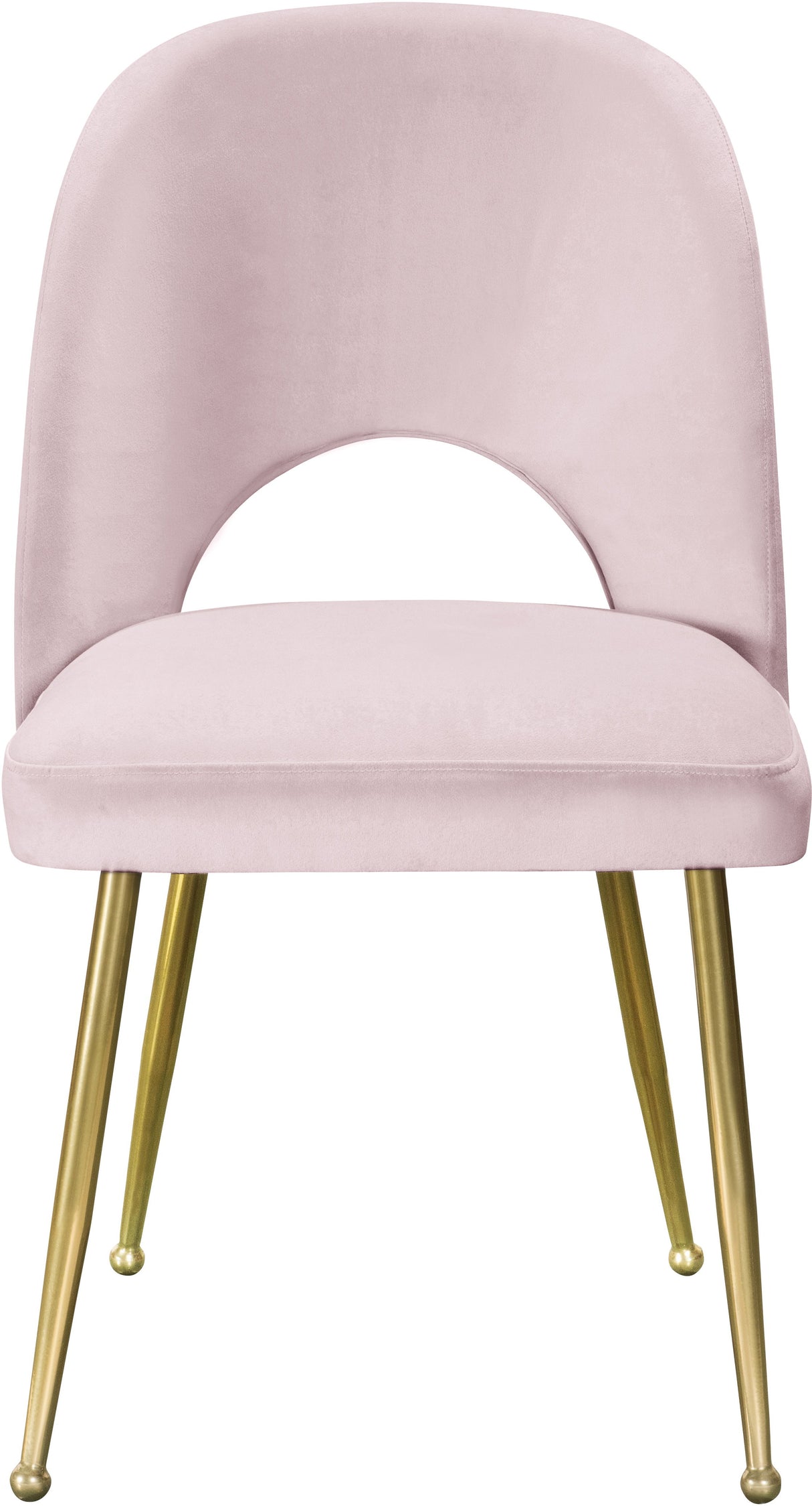 Logan - Dining Chair (Set of 2) - Gold Legs