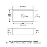 Single Bowl Kitchen Sink Workstation - White