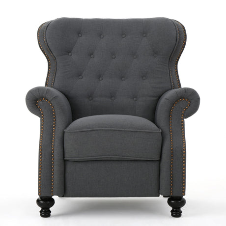 Modern Manual Push Back Recliner Chair