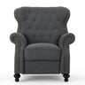 Modern Manual Push Back Recliner Chair