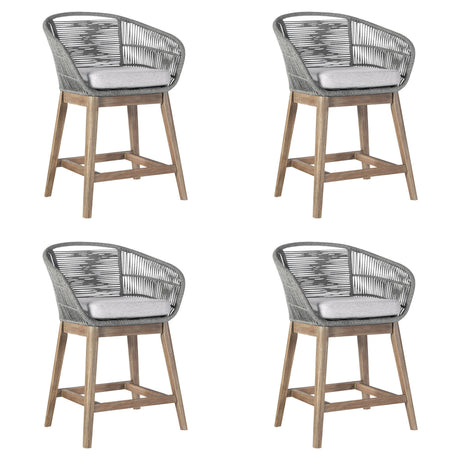 Tutti Frutti - Indoor Outdoor Counter Height Bar Stool Set