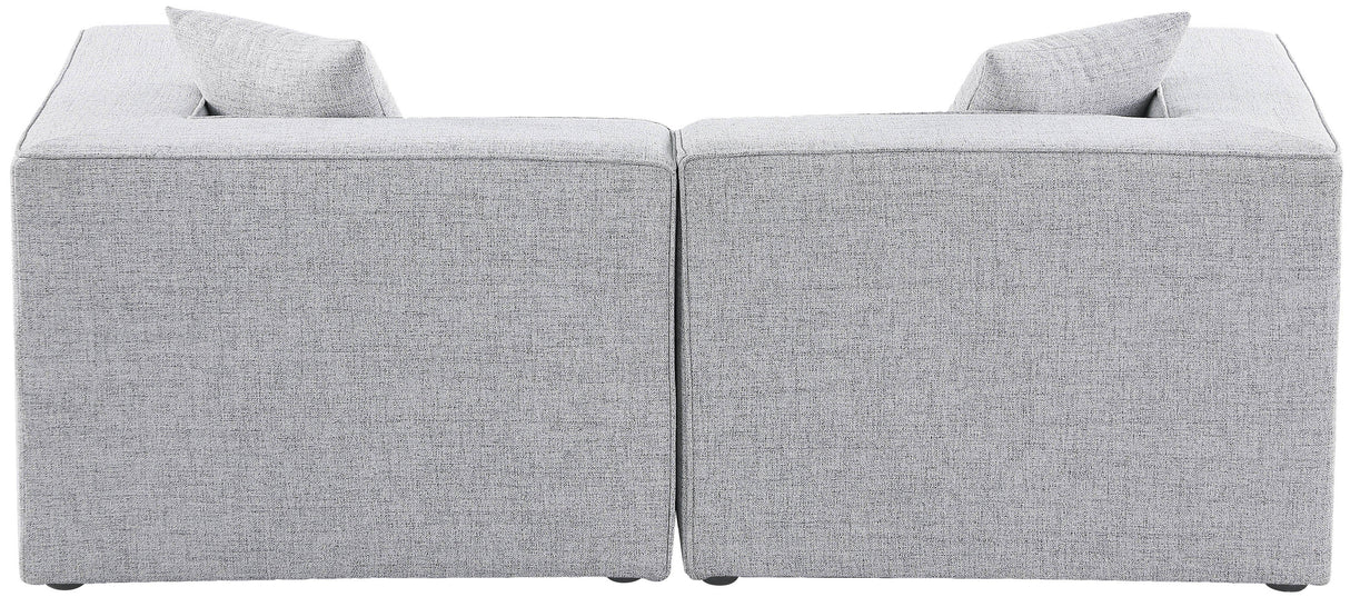 Cube - Linen Modular 2 Seat Sofa