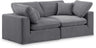 Comfy - Velvet Modular Sofa 2 Seats