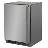 24-In Outdoor Built-In Refrigerator With Door Storage And Maxstore Bin with Door Style - Stainless Steel, Door Swing - Left - (MORE224SS51A)