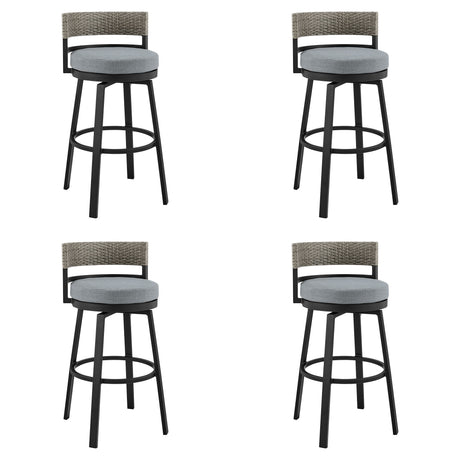 Encinitas - Outdoor Patio Swivel Bar Stool Set