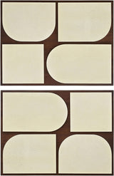 Icon - Mango Wood 2 Piece Wall Art