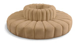 Arc - Velvet 8 Piece Round Modular Sofa