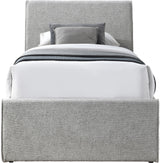 Myles - Chenille Twin Trundle Bed