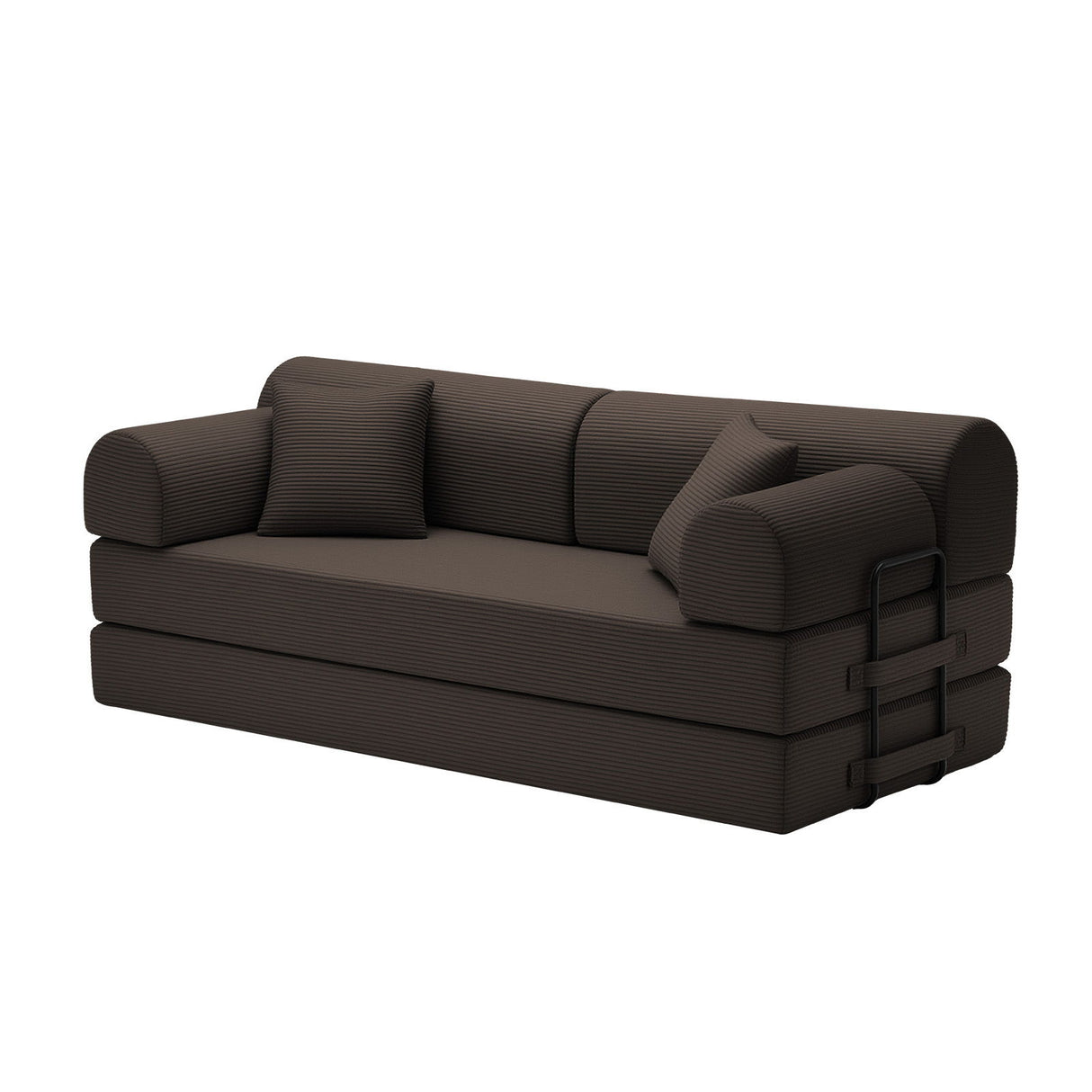 Convertible Sleeper Sofa Bed, Floor Lounge Couch For Living Room