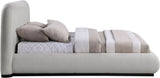 Vaughn - Chenille Bed With Black Base