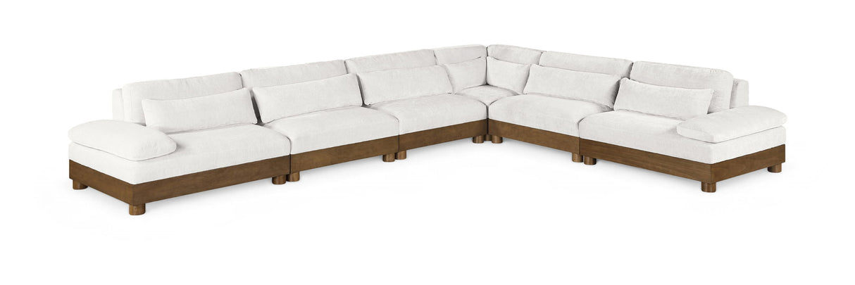 Turin - Fabric Upholstered 6 Piece Modular Sectional