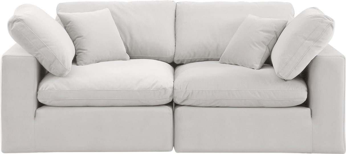 Comfy - Velvet Modular Sofa 2 Seats