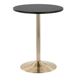 Pebble - Contemporary & Glam Adjustable Dining / Bar Table