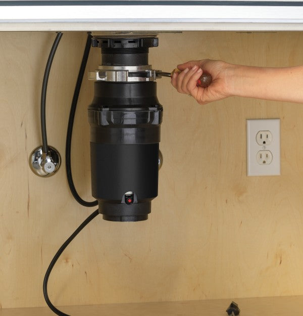 GE 1/3 HP Continuous Feed Garbage Disposer with Power Cord - GFC325N