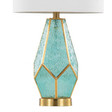 Geo - Rain Glass Table Lamp (Set of 2)