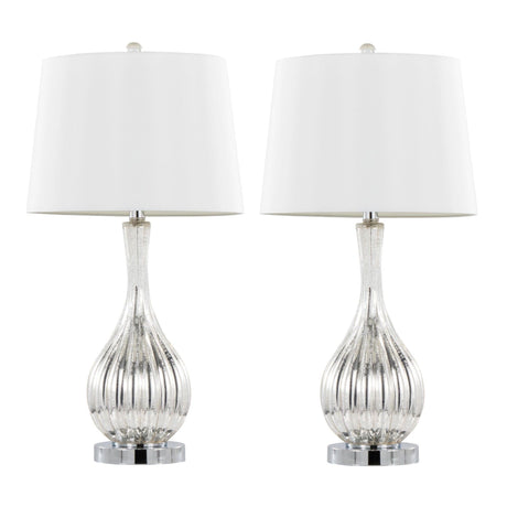 Jenny - 27" Glass Table Lamp (Set of 2)