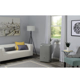 GE(R) 10,500 BTU Smart Portable Air Conditioner with Dehumidifier and Remote, Grey - (APWD10JASG)