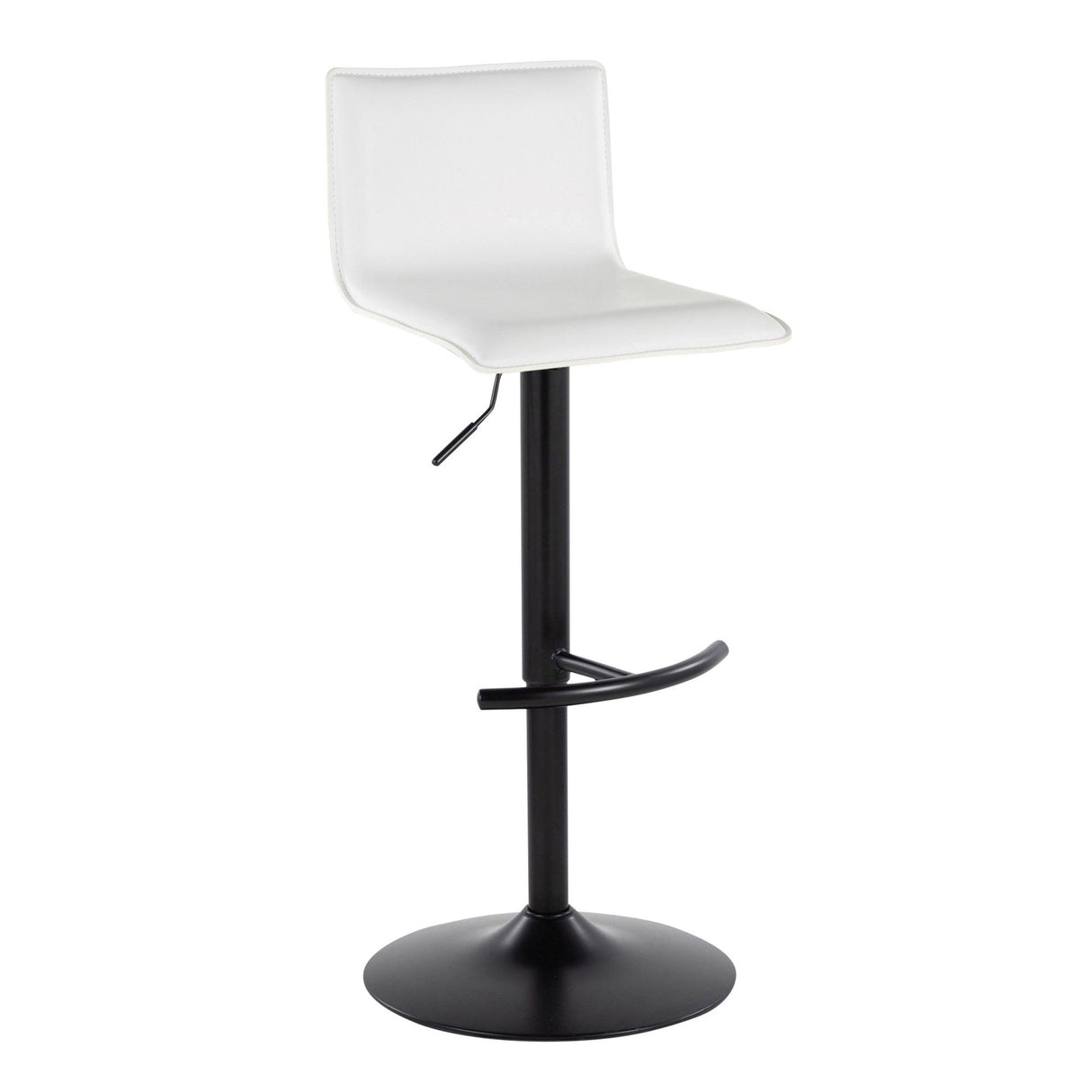 Mara - Adjustable Barstool (Set of 2) - Black Metal