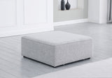 Cube - Linen Ottoman