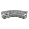 Power Motion Sectional LAF / RAF Loveseat With Console Cup Holders