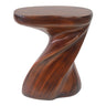 Twisted Sculptural Side Table Indoor / Outdoor