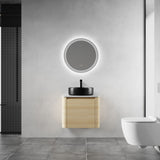 Mounted Bathroom Vanity & Art Sink & 2 Soft Close Doors