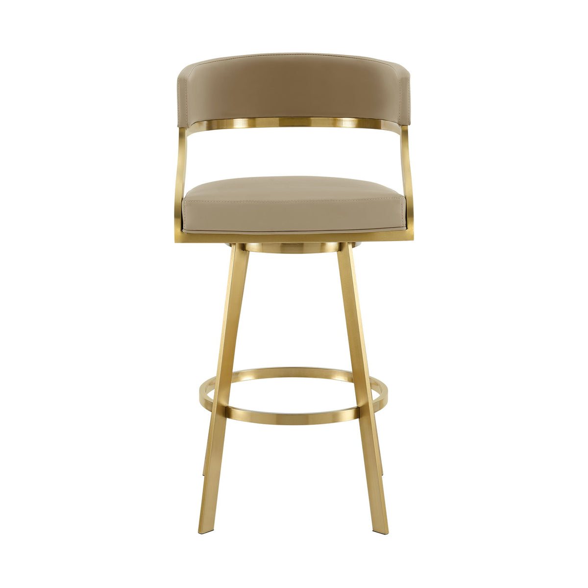 Saturn - Bar Height Bar Stool - Gold