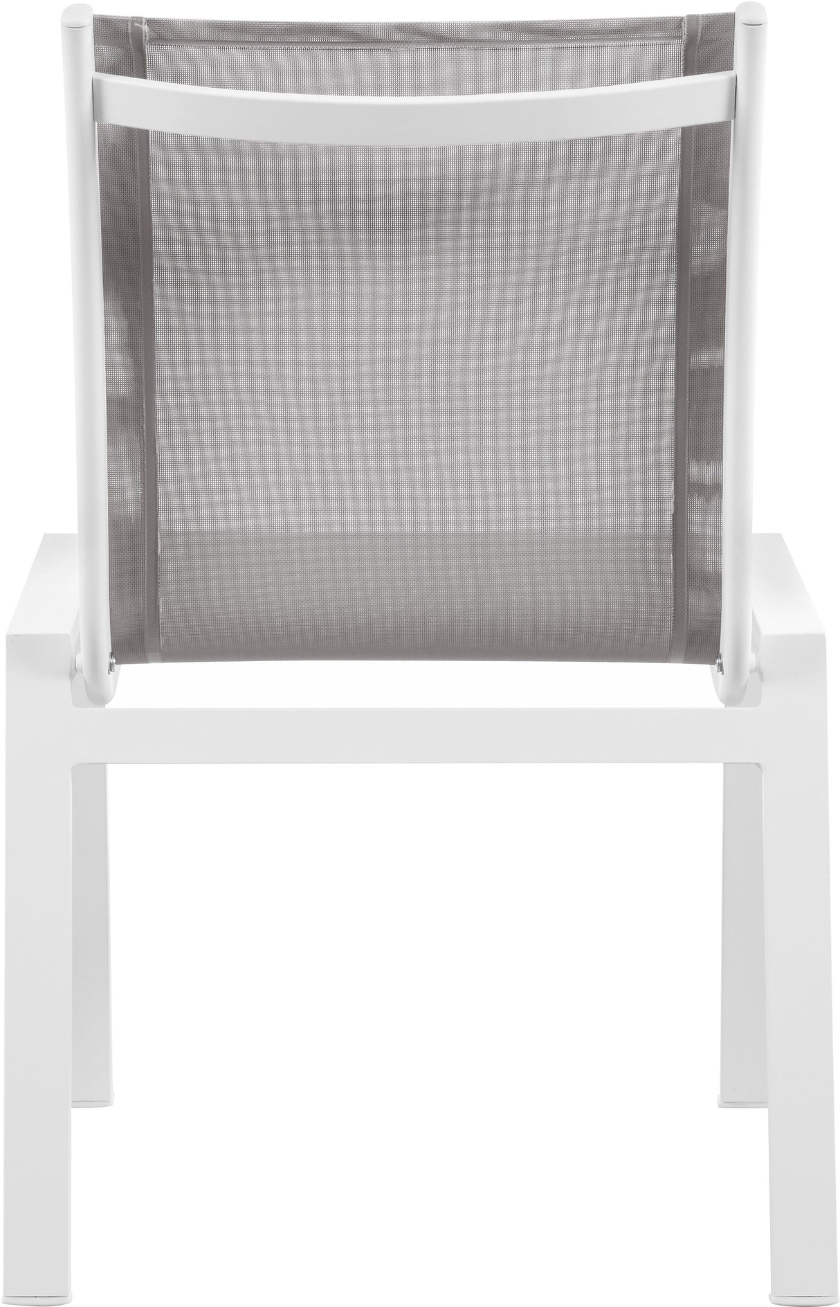 Nizuc - Outdoor Patio Dining Chair With White Frame (Set of 2)