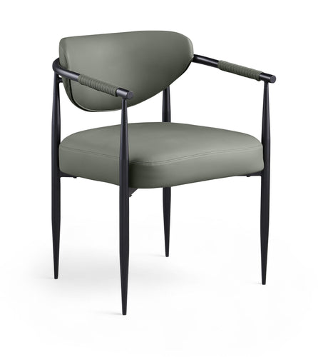 Virella - faux Leather Upholstered Dining Chair (Set of 2) - Black Base