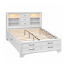 Civic - 5 Piece Storage Bedroom Set With Bookcase Headboard