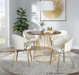 Canary - Cosmo Dining Table - Gold Base