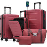 Hardside Luggage Set 5 Piece With Front Opening